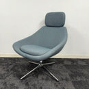 Used Allermuir Open Lounge Chair With Headrest
