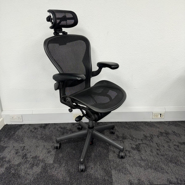 Used Herman Miller Aeron with Headrest