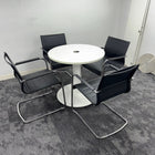 Used ICF Meeting Table Set with 4 Chairs