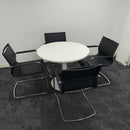 Used ICF Meeting Table Set with 4 Chairs