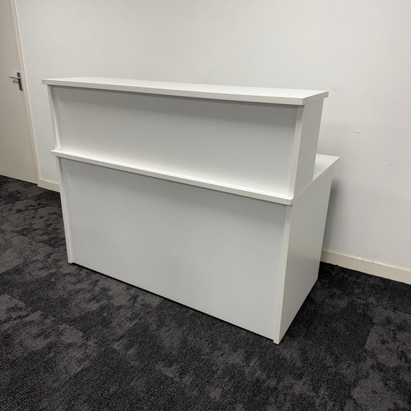 Used White Reception Counter