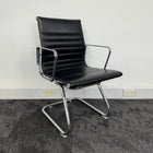 Used Elite Enna Executive Medium Back Cantilever Leather Chair