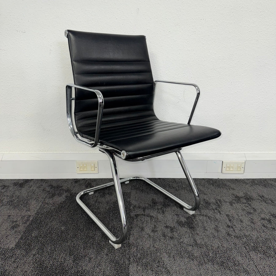 Used Elite Enna Executive Medium Back Cantilever Leather Chair