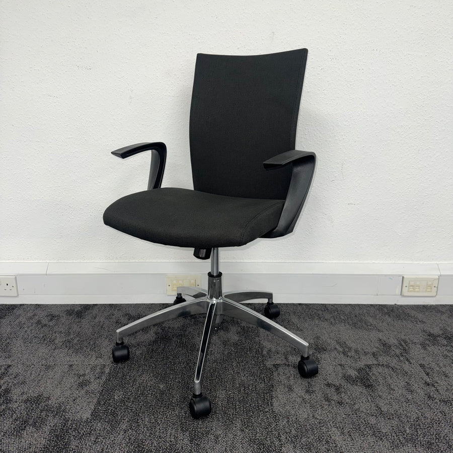 New Fabric Office Chair with Fixed Arms