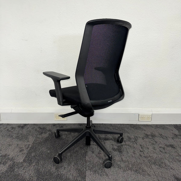 Used Bestuhl J1 Black Mesh Task Chair