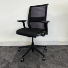Used Steelcase Think V1 Office Chair - Black Edition