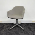 Used Vitra Softshell Armchair on Swivel Base