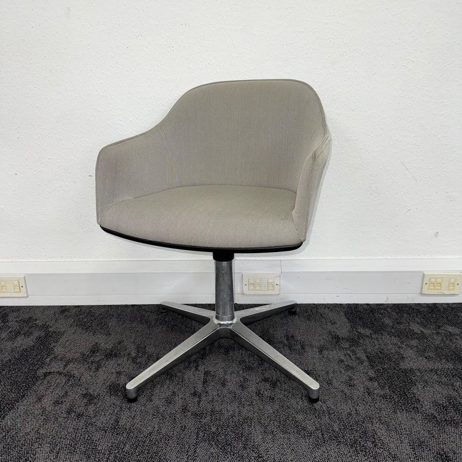 Used Vitra Softshell Armchair on Swivel Base