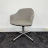Used Vitra Softshell Armchair on Swivel Base
