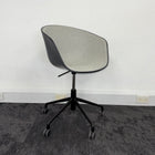 Used HAY About A Chair AAC 52 2.0 Set with White Round Table