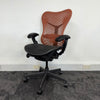 Used Herman Miller Mirra Full Spec with Flexi Front - Orange and Black