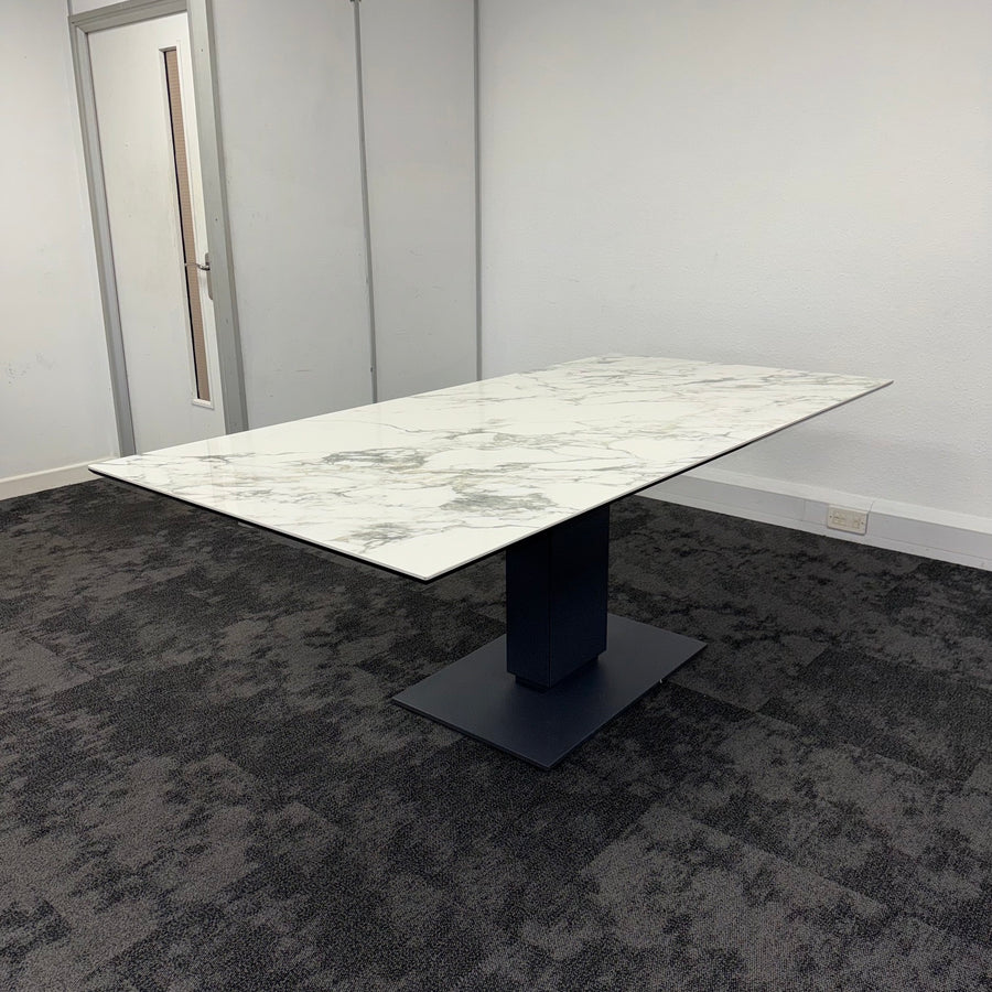 Used Calligaris Spa Marble Meeting Table
