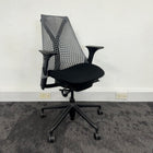Used Herman Miller Sayl Full Spec - Black and Grey