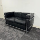 Used Le Corbusier Style 2 Seater Sofa