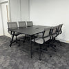 Used Verco Meeting Table Bundle with Power