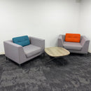 Used Allermuir Octo Breakout Set with Coffee Table