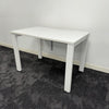 Used Senator White Single Bench Desk