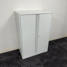 Used White Steel Cupboard with Lock and Key
