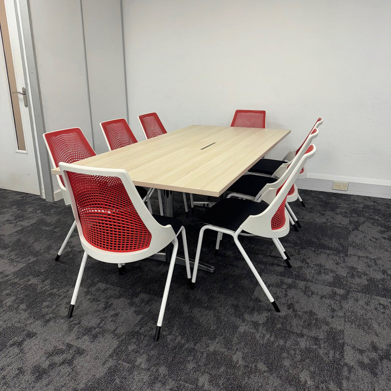 Used Herman Miller Meeting Table Bundle