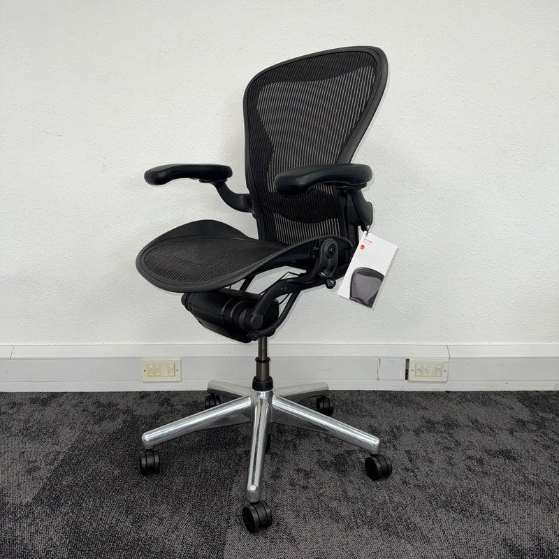 Used Herman Miller Aeron Full Spec with Chrome Base