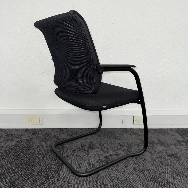 Used Sedus Black Mesh Meeting Chair