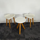 Used Pilot Low Stool Set by Patrick Rampelotto & Fritz Pernkopf with Table