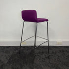 Used Elite Multiply Bar Stool Sled Base Upholstered