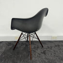 Used Vitra Eames Plastic Upholstered Seat Armchair RE DAW