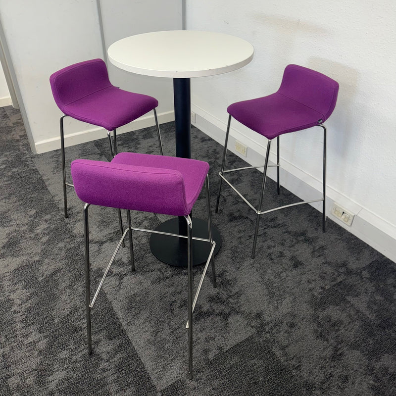 Used Elite High Table and Stool Set