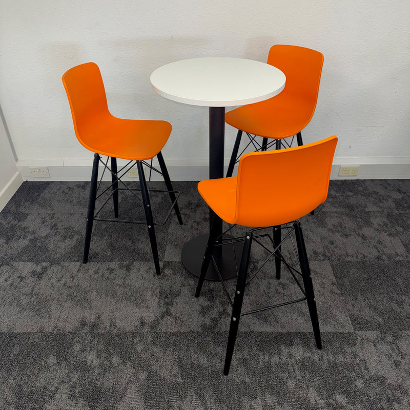 Used Elite Branded High Table and Stool Set