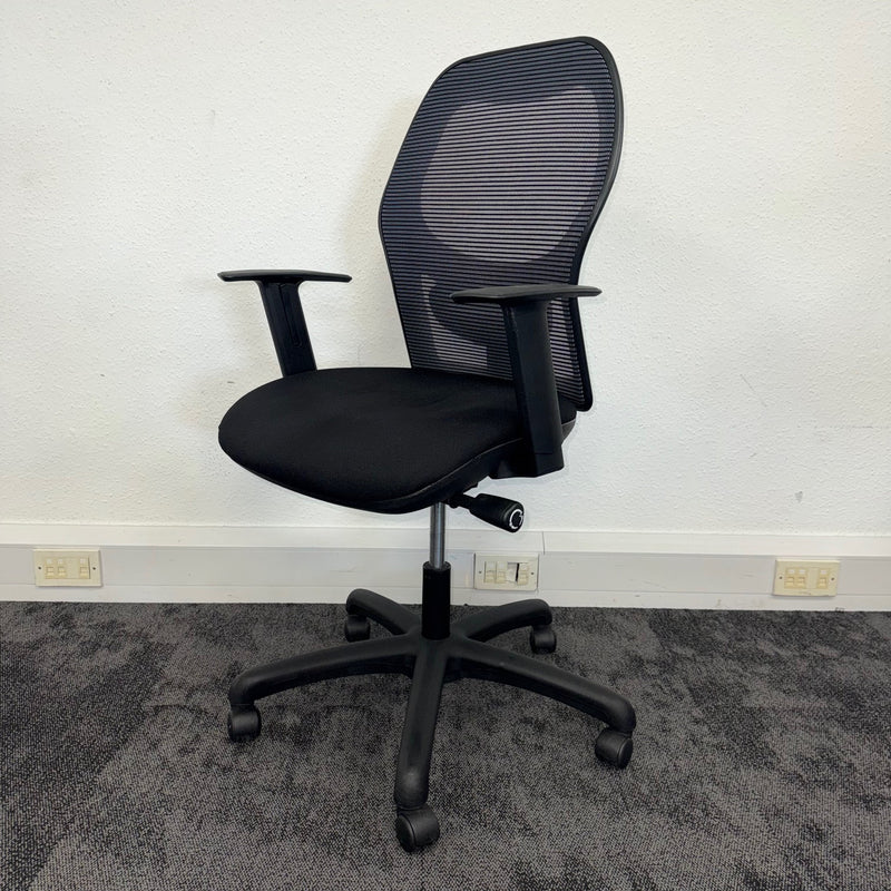 Used Adjustable Mesh Task Chair with Lumbar