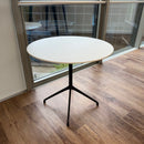 Used HAY Branded White Round Table