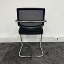 Used Moventi Black Mesh Meeting Chair