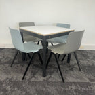 Used Brunner A Chair Canteen Set with Table