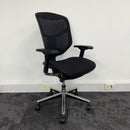 Used Ergohuman Enjoy Black Mesh Chair