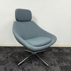 Used Allermuir Open Lounge Chair With Headrest