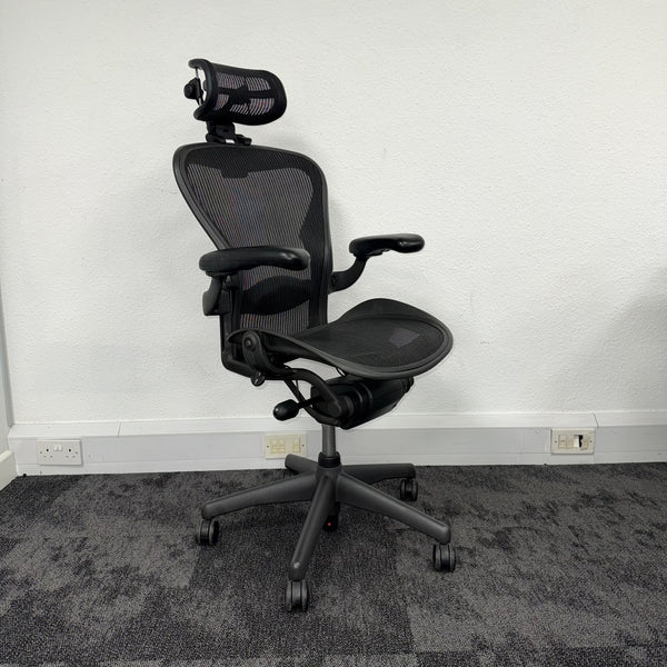 Used Herman Miller Aeron with Headrest