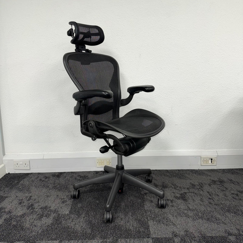 Used Herman Miller Aeron with Headrest