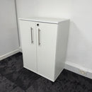Used White Cupboard with 2 Shelves