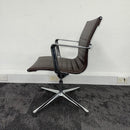 Used ICF Una Self Centering Leather Meeting Chair