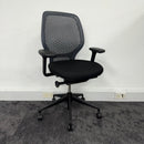 Reupholstered Orangebox Ara Task Chair