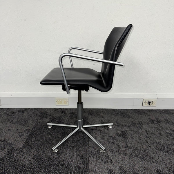 Used Andreas Hansen & Peter Lassen Leather Meeting Chair