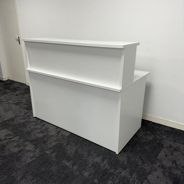 Used White Reception Counter
