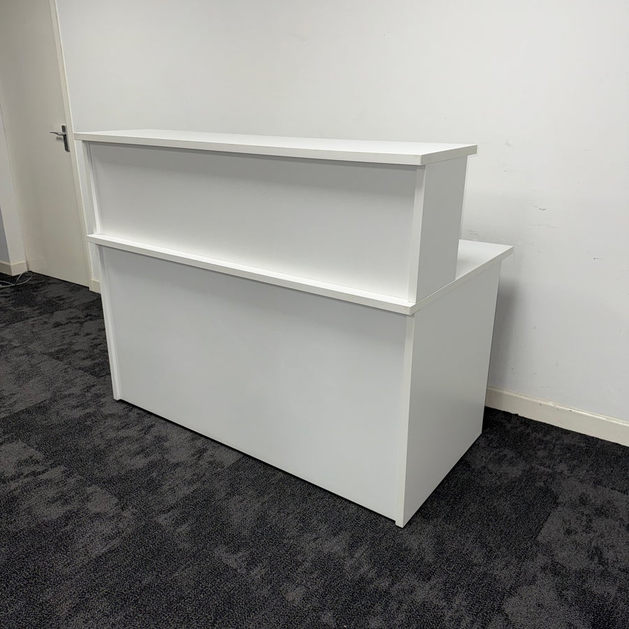 Used White Reception Counter