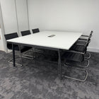 Used Herman Miller and ICF Branded Meeting Table Set