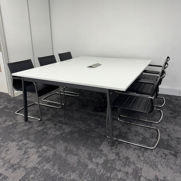 Used Herman Miller and ICF Branded Meeting Table Set