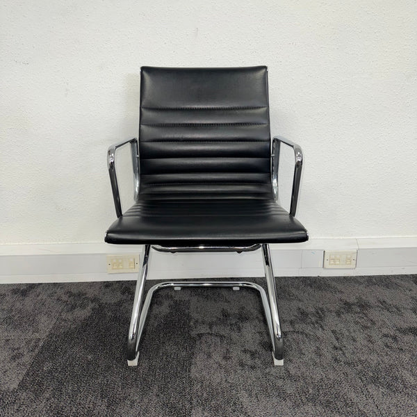Used Elite Enna Executive Medium Back Cantilever Leather Chair