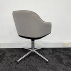 Used Vitra Softshell Armchair on Swivel Base