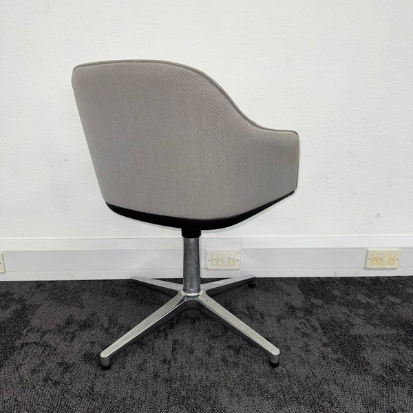 Used Vitra Softshell Armchair on Swivel Base