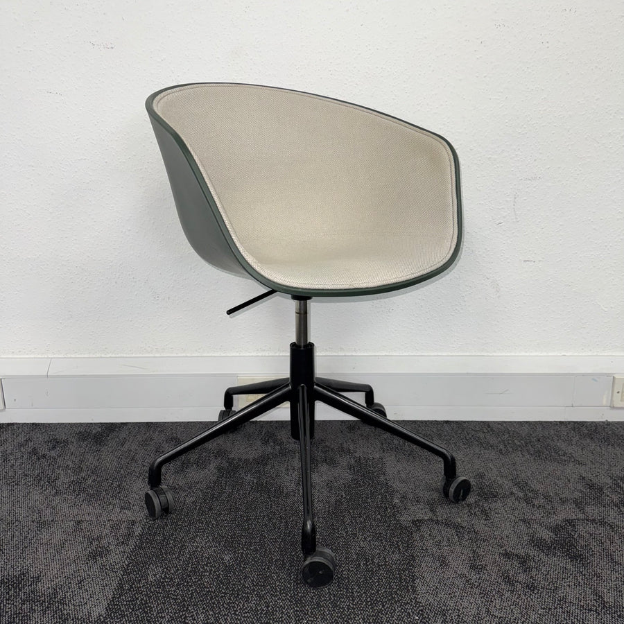 Used HAY About A Chair AAC 52 2.0 - Green+Cream